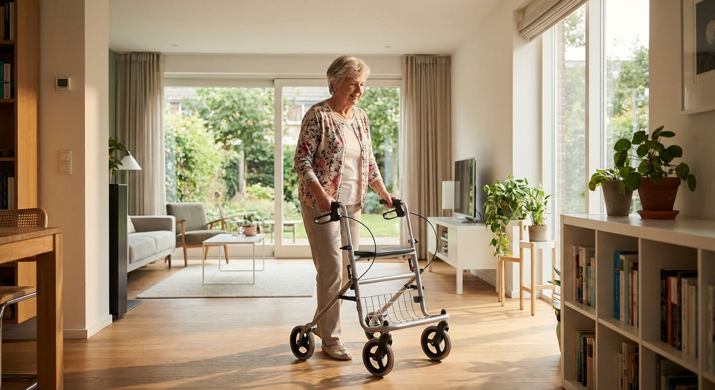 Mobility walker for patient safety and independence